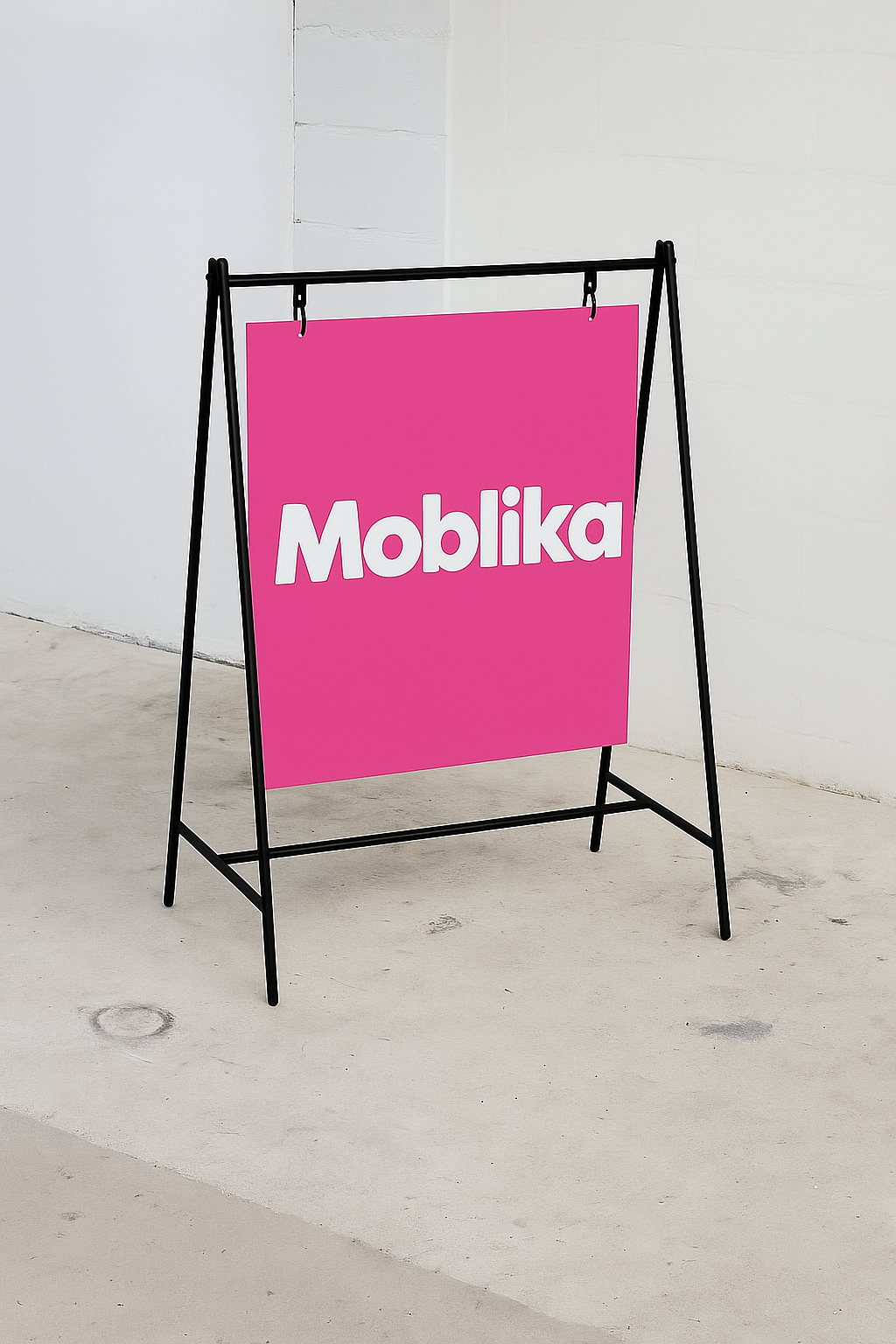 Cartel Publicitario Metalico "Paloma" - Tótem Signal