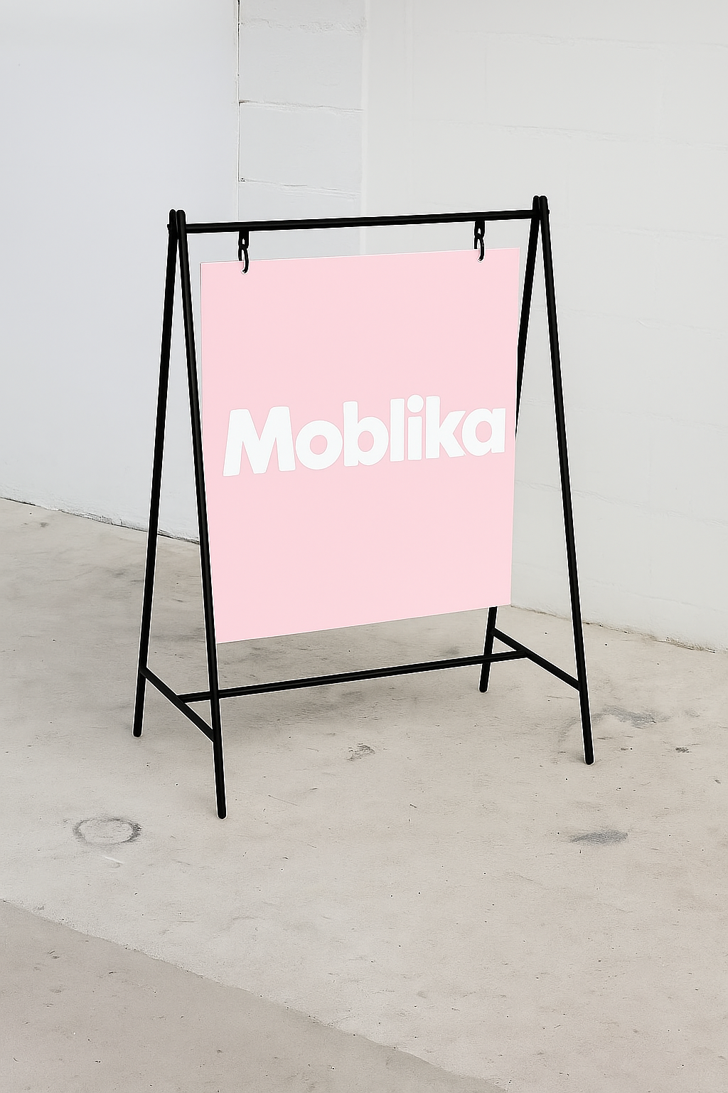 Cartel Publicitario Metalico "Paloma" - Tótem Signal