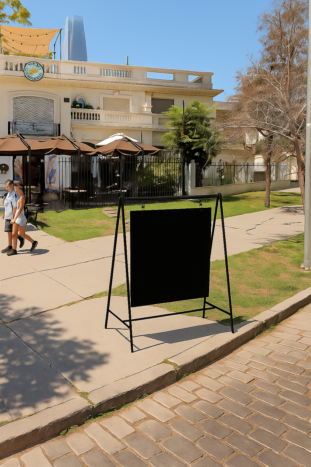 Cartel Publicitario Metalico "Paloma" - Tótem Signal