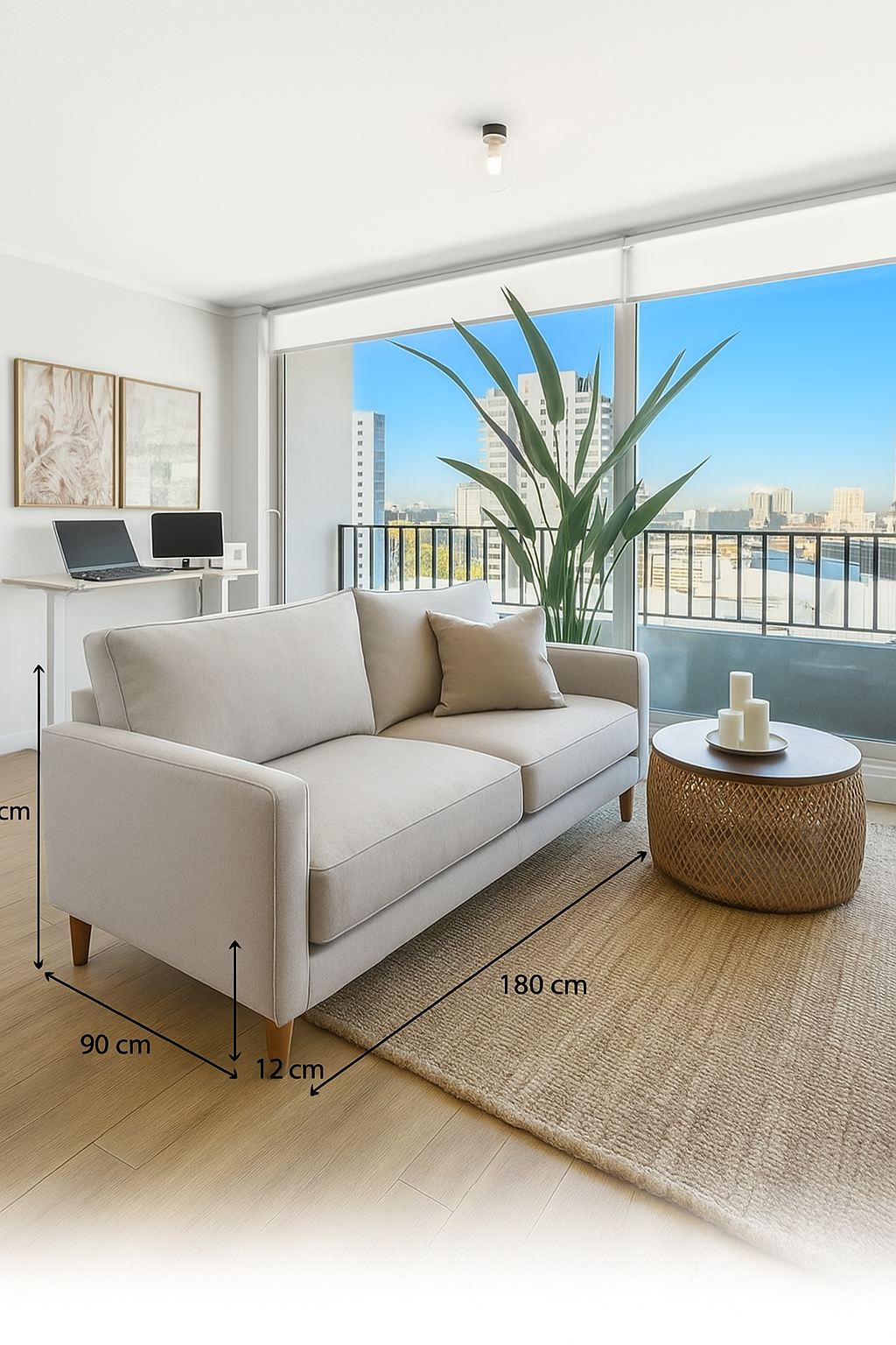 Sofá Alto Tráfico - Napa Trophy