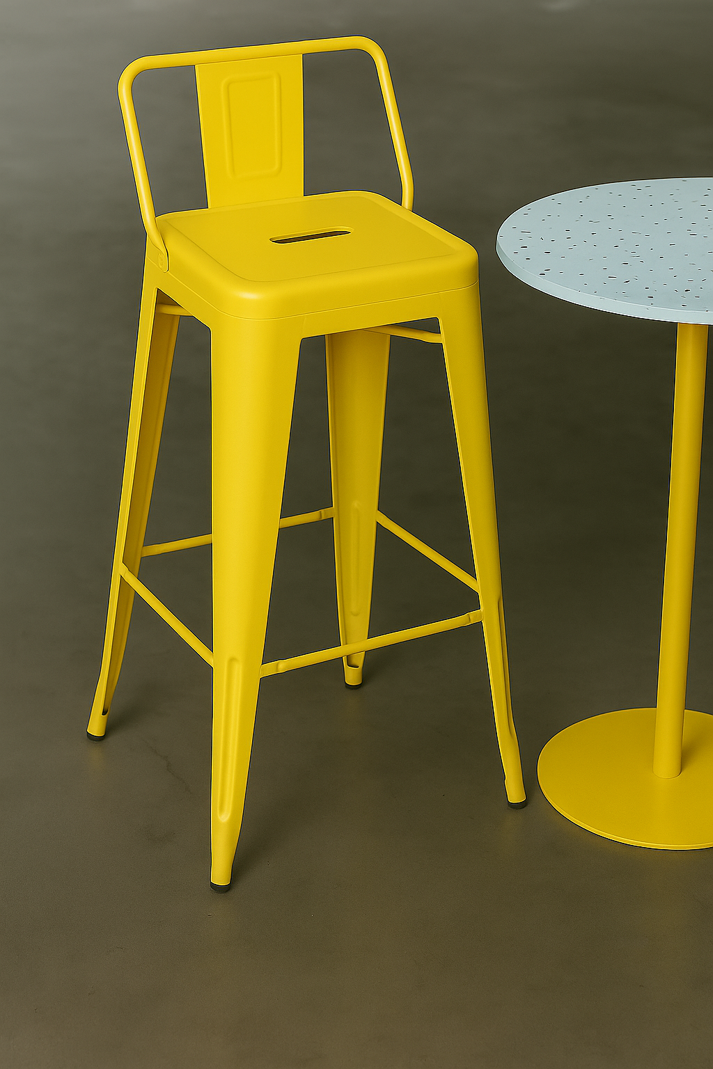 Taburete Tolix Alto Trafico - SteelPro