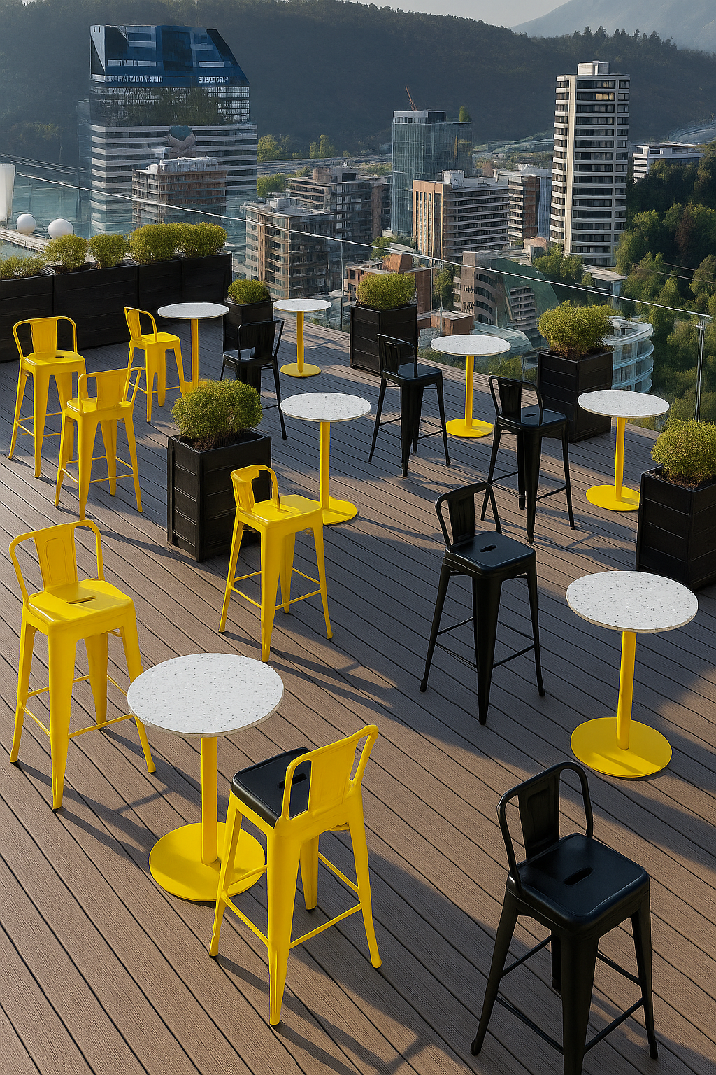 Taburete Tolix Alto Trafico - SteelPro