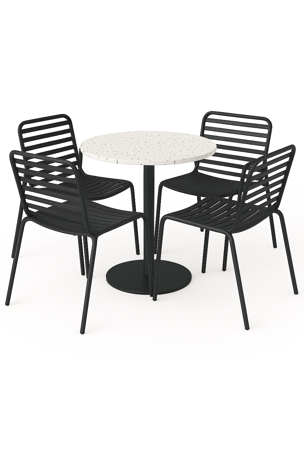 Set Mesa/Sillas de Alto Trafico - Quillay