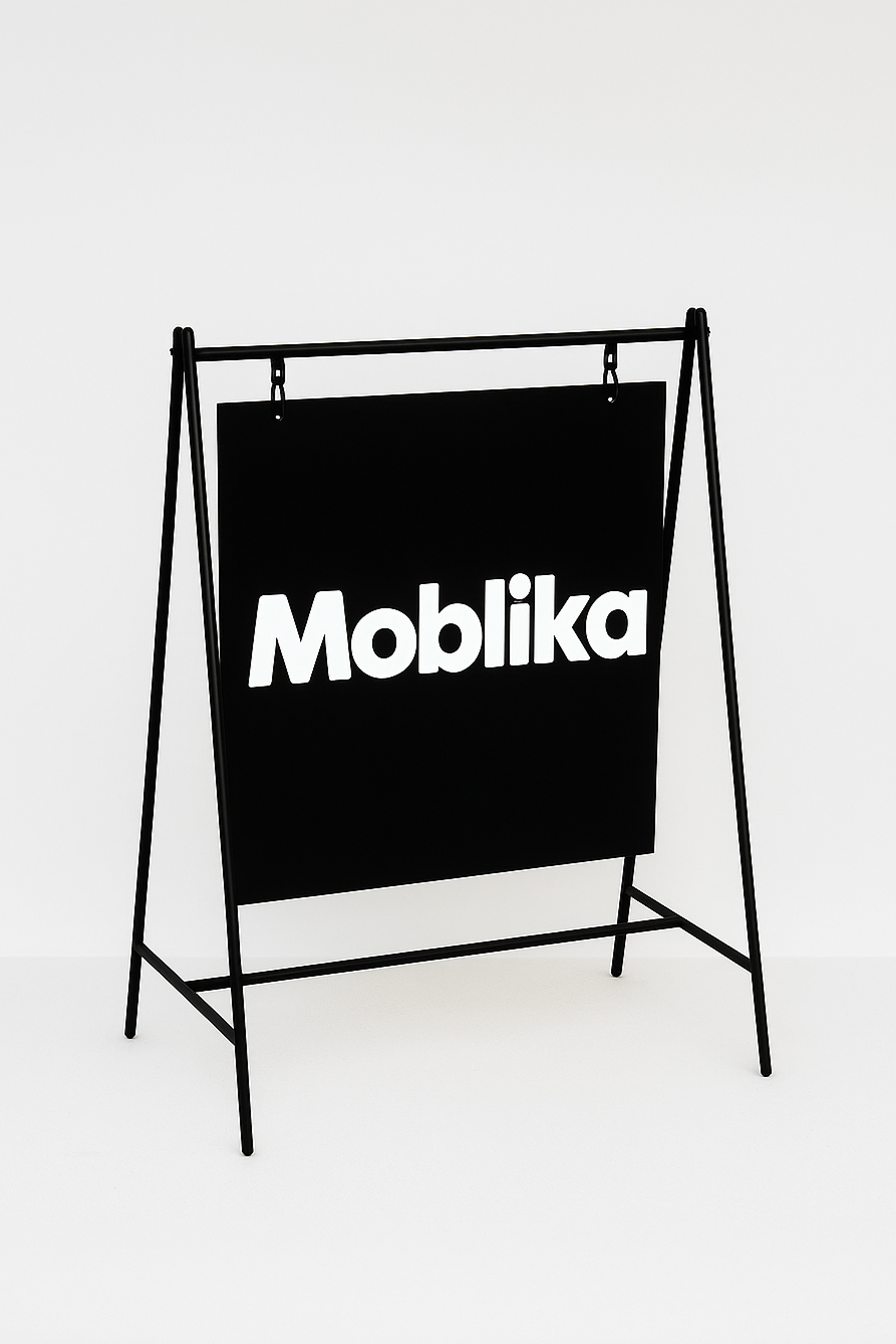 Cartel Publicitario Metalico "Paloma" - Tótem Signal