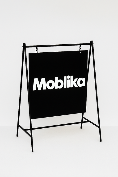 Cartel Publicitario Metalico "Paloma" - Tótem Signal