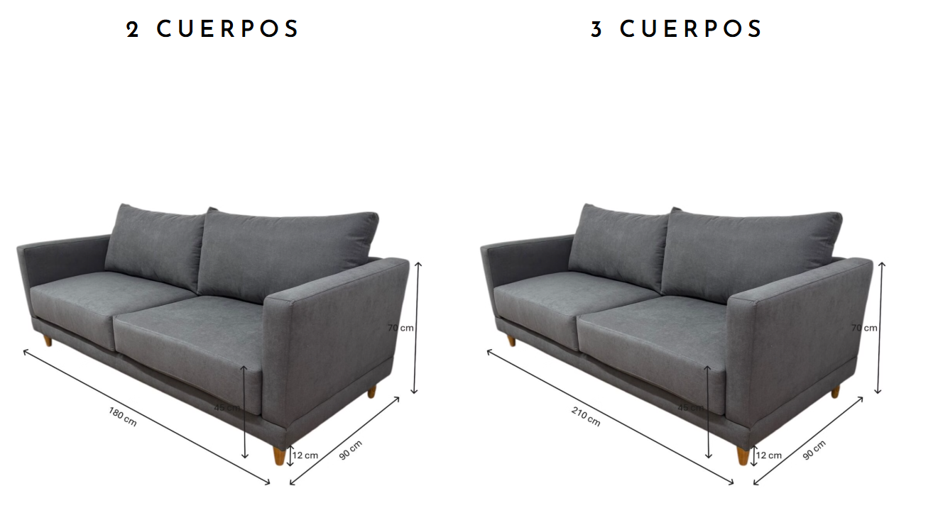 Sofá Alto Tráfico - Napa Trophy